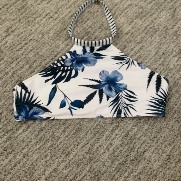 floral bikini halter top - Picture 1 of 2